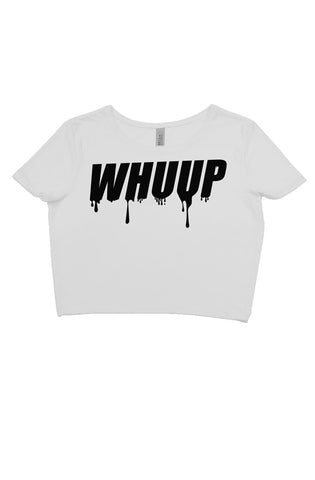 WHUUP DRIP crop tee