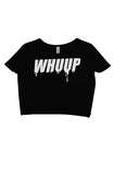 WHUUP DRIP crop tee