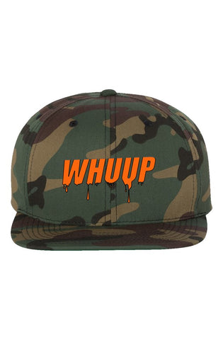 WHUUP DRIP Camo Snapback